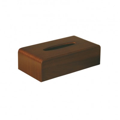 サイトーウッド  TISSUE BOX COVER ウォールナット No.TS-03WN