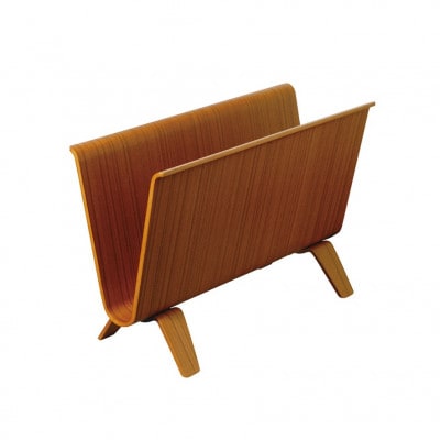 サイトーウッド MAGAZINE RACK チークグレイン No.22-6T