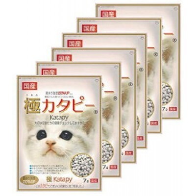 ペパーレット》極カタピー ねこトイレ【猫砂】7L×6袋 | お礼品詳細