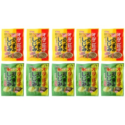 トーノー の オルニ珍味 おつまみしじみ 2種類 各5個ずつ お礼品詳細 ふるさと納税なら さとふる