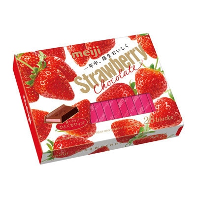 《明治》ストロベリーチョコレートBOX(26枚)6個
