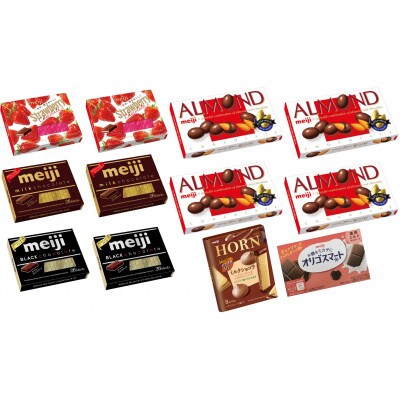 明治なるほどファクトリー東海のチョコレート　Bセット(6種類・12個入)