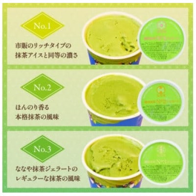 ななやの7種の抹茶ジェラート+シャーベット+ミシュラン店のお茶「禅」30g の豪華セット