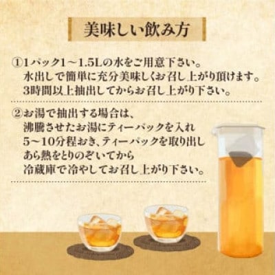 2度焙煎のおいしい麦茶5袋(7g×100袋)