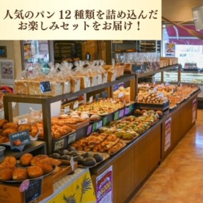 【種類はおまかせ】 冷凍 パン 12種類 セット