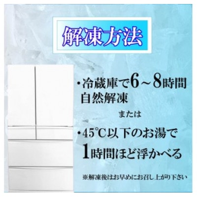 自然薯 100% 冷凍 味付けとろろ汁 8個セット