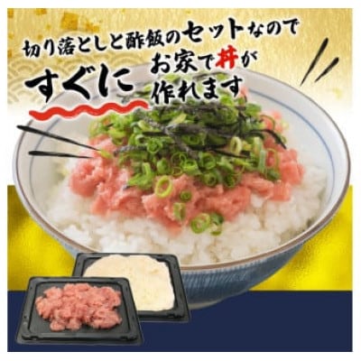 ミナミマグロ 中トロ すき身丼セット