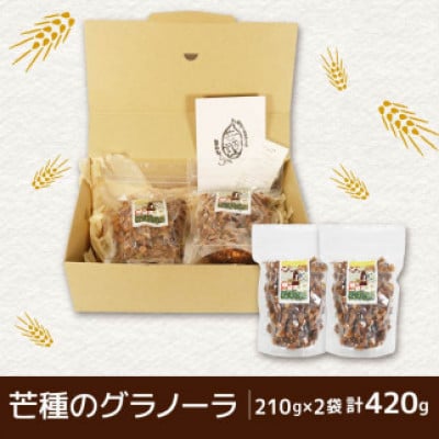 芒種のグラノーラ　210g×2個(計420g)