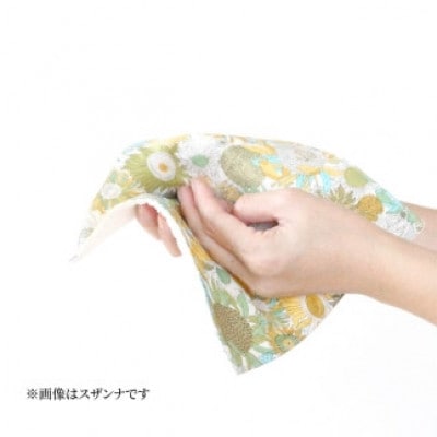 ハンカチ 心やわらぐ 華やか 2枚セット 紫×スザンナ