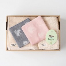 世田谷和綿ハンカチ+ふわふわタオルセット【世田谷みやげ】