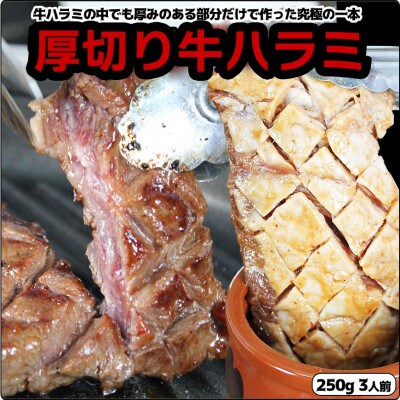 厚切り牛ハラミ 3人前(250g×1)