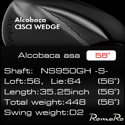 RomaRo Alcobaca asaWedge NS950GH S  56°カラーマゼンタVer.