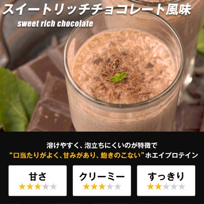 ハルクファクター ホエイプロテイン スイートリッチチョコレート風味 1kg 日本製 おいしい