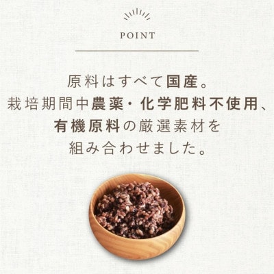 オーガニック酵素玄米|ベーシックタイプ×30袋セット|長期保存可能、防災食・備蓄用に|栄養豊富なご飯