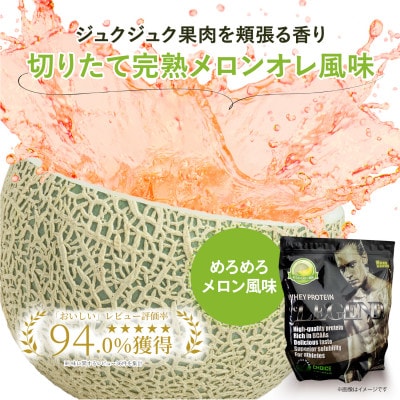 ビーレジェンドWPCプロテイン めろめろメロン風味 1kg