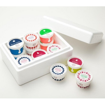 【石川県/能登町】notono フローズンヨーグルトアイスミルクセット(12個入)