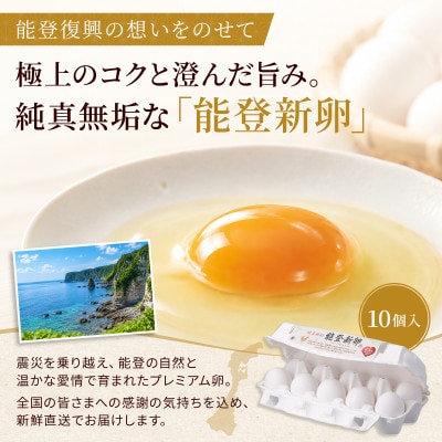 純真無垢 「NOTO新卵(のとしんらん)」と贅沢卵加工品 4種詰め合わせセット