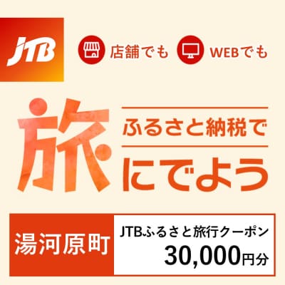 【神奈川県湯河原町】JTBふるさと旅行クーポン(Eメール発行)30,000円分
