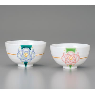 組飯碗　水引梅