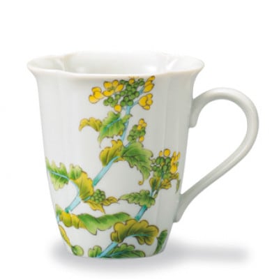 マグカップ　菜の花(2月)