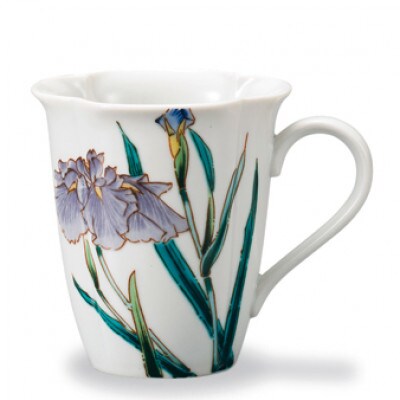 マグカップ　花菖蒲(5月)