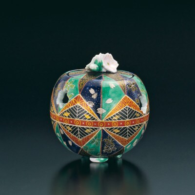 香炉　錦繍手まり　宮本晄