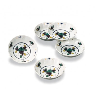 3.8号小鉢揃　ぶどう