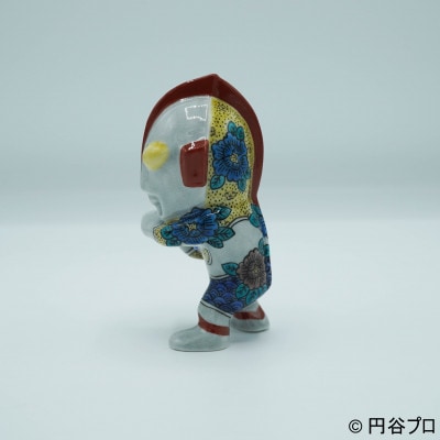 九谷焼　No.4　新ウルトラマン　吉田屋牡丹