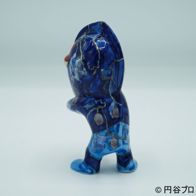 九谷焼　No.7　新ウルトラマン　青地瓜文