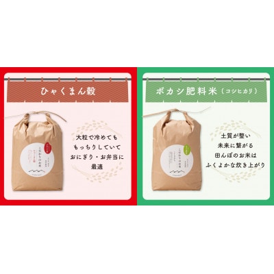 【毎月定期便】北本農場の4種こだわりのお米食べ比べ白米5kg×4か月連続全4回