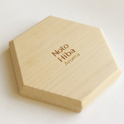 【Notohiba Aroma】六角型コースター(2個入)
