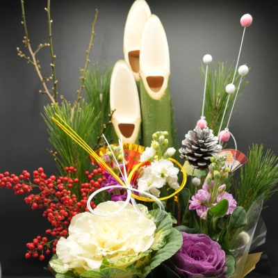 お正月を彩るミニ門松(アレンジメント)