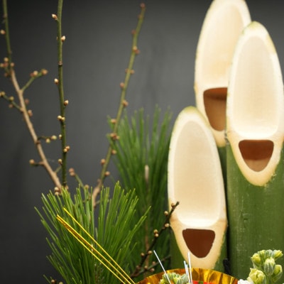 お正月を彩るミニ門松(アレンジメント)