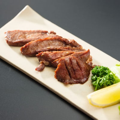 【さとふる限定】肉ソムリエ監修!ワイルドタン元ステーキ　150g×4パック