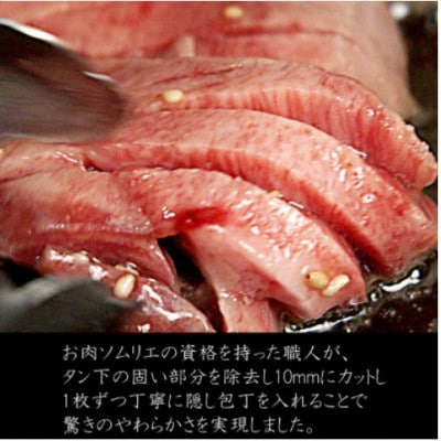 【さとふる限定】肉ソムリエ監修!ワイルドタン元ステーキ　150g×4パック