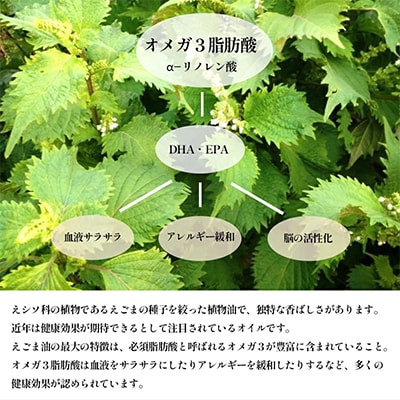 混ざり物なしのエゴマ油2本セット【京都産100%】