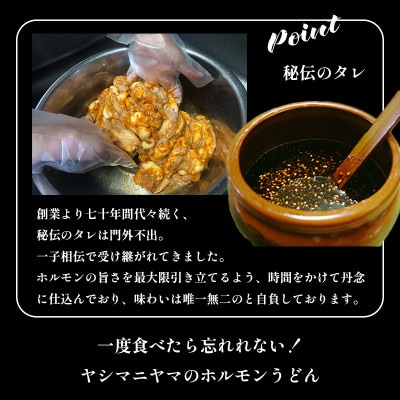ホルモンうどん 2食