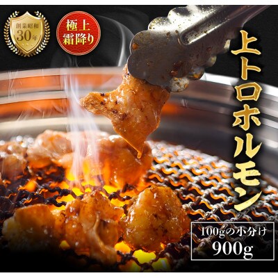 国産 霜降り 上トロホルモン 900g