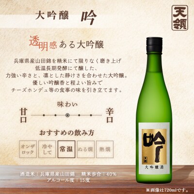 【天領酒造】「大吟醸」セット お酒 日本酒 酒【2-16】