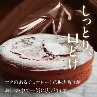 タカバヤシのガトーショコラ18cm径 ケーキチョコ【23-1】
