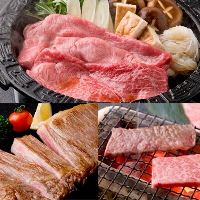 飛騨牛を味わいつくす!!ステーキ・すき焼き・焼肉セット　4種類【11-49】 | ふるさと納税のお礼品