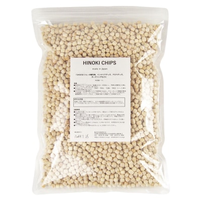 ひのきが香る「ひのきチップ(2L)と天然ひのきオイルセット」【43-9】
