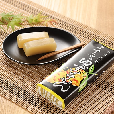 下呂温泉名物 ます屋のゆず羊かん　1本(390g)地元産柚子使用【76-1】
