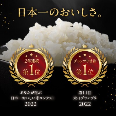 (受付終了)【2024年産】3kg×2袋(計 6kg) 飛騨産・龍の瞳(いのちの壱)【14-5】