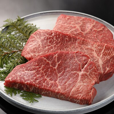  【年内順次発送】【冷凍】飛騨牛ももステーキ 170g×3枚　牛肉 赤身【22-6n】