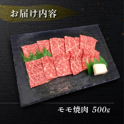 【年内発送】【冷凍】菊の井 飛騨牛モモ焼肉  500g(4～5人前)【70-4n】