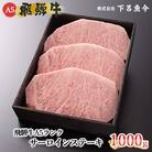 【高級】飛騨牛A5ランク サーロインステーキ 1kg【39-16】