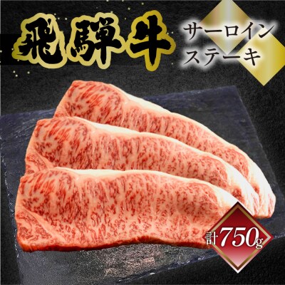 【冷凍】菊の井 飛騨牛サーロインステーキ 250g×3 牛肉 【70-13】
