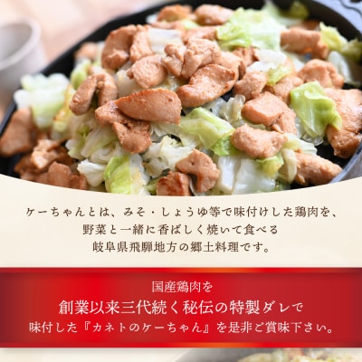 ケーちゃん10個入り(みそ味・しょうゆ味 各230g×5個)けいちゃん 鶏ちゃん【8-1】