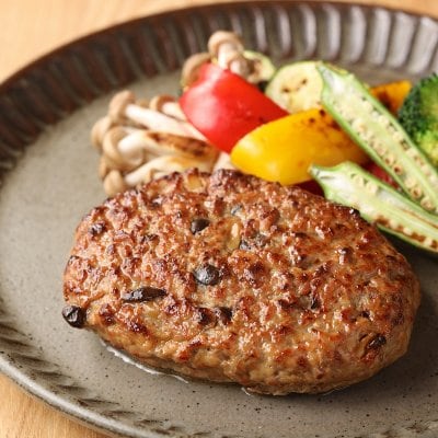 飛騨小坂ぶなしめじ入り飛騨牛ハンバーグ(200g×5個)冷凍【72-1】